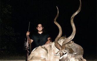 Spiral & Antelope trophy
