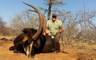 Spiral & Antelope trophy