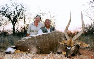 Spiral & Antelope trophy