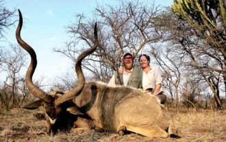 Spiral & Antelope trophy