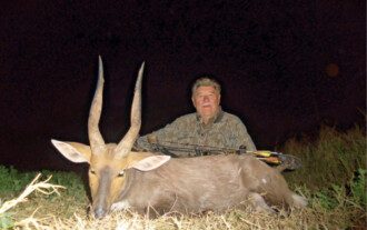 Spiral & Antelope trophy