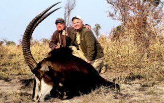 Spiral & Antelope trophy