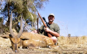 Spiral & Antelope trophy